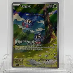 Pokemon TCG 151 Tangela #178/165 Illustration Rare LP+ - Image 1
