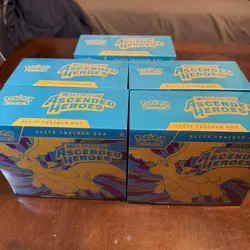 Pokemon Ascended Heroes Elite Trainer Box ETB Sealed Lot of 5 - Image 2