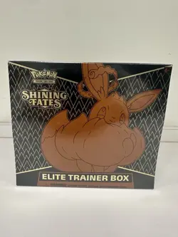 Pokemon Shining Fates Elite Trainer Box Eevee Sealed - Image 1