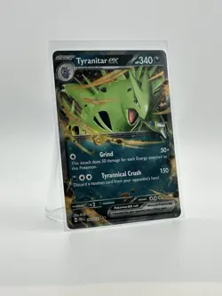 Tyranitar ex 064/131 Double Rare Pokemon TCG Prismatic Evolutions - Image 3