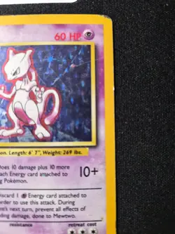 Pokemon TCG Mewtwo Base Set 10/102 Holo 1999 - MP/HP - Image 3