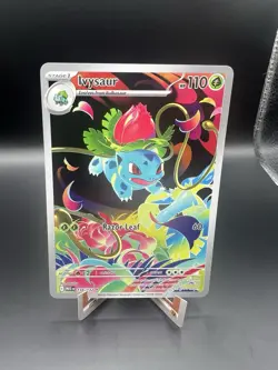 Ivysaur 134/132 Illustration Rare Mega Evolution Pokemon Near Mint - Image 1