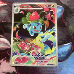 Ivysaur 134/132 Mega Evolution Pokemon Illustration Rare Near Mint - Image 1