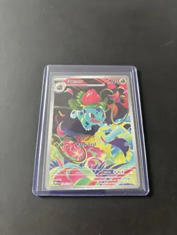 Pokemon TCG Mega Evolution Ivysaur 134/132 Illustration Rare Near Mint - Image 1