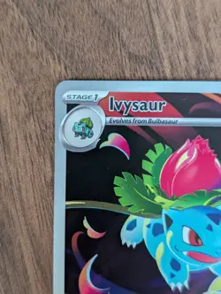 Pokemon TCG Mega Evolution Ivysaur Illustration Rare Card 134/132 Near Mint - Image 3