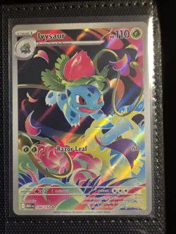 Pokemon TCG Ivysaur 134/132 Mega Evolution Illustration Rare Mint/Near Mint - Image 1