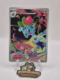 Pokemon TCG Ivysaur 134/132 Mega Evolution Illustration Rare Mint/Near Mint - Image 1