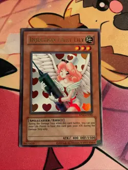 Yugioh - Injection Fairy Lily RP02-EN065 Ultra Rare - 2025 Reprint (2020 Date) - Image 1