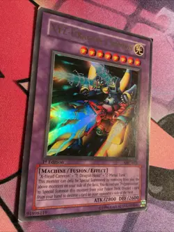 Yugioh - XYZ-Dragon Cannon MFC-052 - Ultra Rare - 1st Edition - MP/HP - Image 3