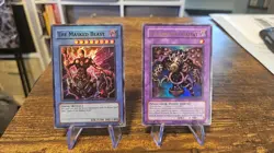 YuGiOh Thousand-Eyes Restrict RP02-EN021 & The Masked Beast RP02-EN027 - Image 1