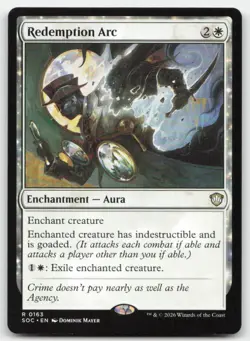 Redemption Arc 163 SOC Commander: Secrets of Strixhaven Magic MTG NM - Image 1