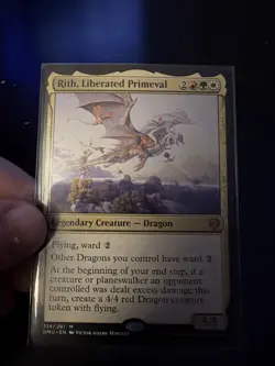 MTG Rith Liberated Primeval Dominaria United Magic The Gathering TCG - Image 1