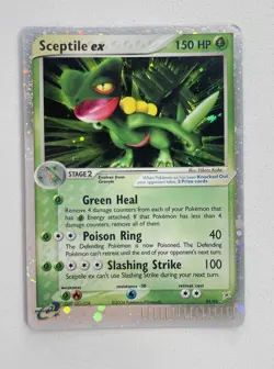 Sceptile ex 93/95 ex team Magma/Aqua Holo Pokemon TCG - Image 1