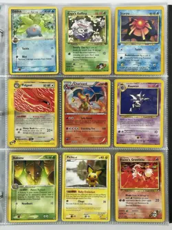 Pokemon Card Collection VTG Binder Holo Rare 1st E-Reader WoTC Charizard Haunter - Image 1