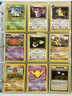 Pokemon Card Collection VTG Binder Holo Rare 1st E-Reader WoTC Charizard Haunter - Image 5