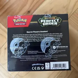 Pokemon Mega Evolution Perfect Order Booster Box (36 Packs Factory Sealed) - Image 2