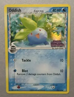 Pokemon TCG Oddish 73/110 Holon Phantoms Reverse Holo Stamp 2006 - Image 1