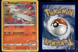 Reshiram 017/072 Amazing Rare Shining Fates Pokemon NM/M - Image 2