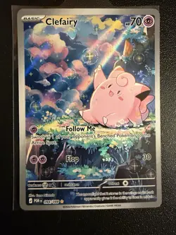 Clefairy 094/088 Perfect Order Full Art Illustration Rare Pokemon IR NM - Image 1