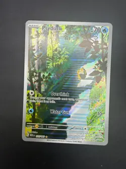 Pokemon Card Illustration Psyduck 175/165 151 Scarlet and Violet Near Mint - Image 3