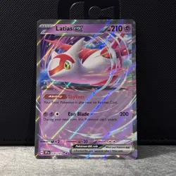 Latias ex Pokemon • Surging Sparks Double Rare • 076/191 Near Mint - Image 1