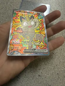 Meowth EX Special Illustration Rare Pokemon TCG Card - Perfect Order 121/088 NM - Image 3