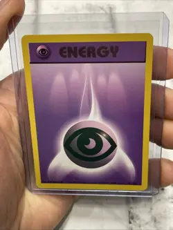 Pokemon - BASE SET - 101/102 - Psychic Energy Card - NM Vintage Vtg Nintendo TCG - Image 1