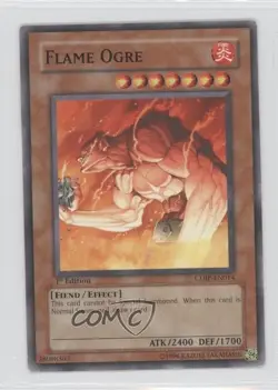 Flame Ogre 1st Ed. YuGiOh Cyberdark Impact #CDIP-EN014 2006 READ - Image 1