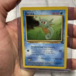 Pokemon HORSEA - 49/62 - Fossil - Pokemon Card Vintage Vtg Nintendo NM WOTC - Image 1