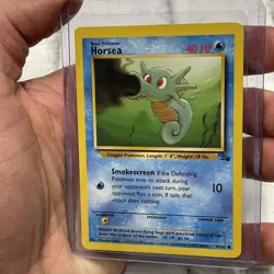 Pokemon HORSEA - 49/62 - Fossil - Pokemon Card Vintage Vtg Nintendo NM WOTC - Image 2