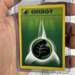Pokemon Grass Energy (129/132) Gym Challenge Vintage Nintendo Card WOTC TCG NM - Image 2