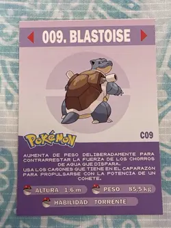 Peru Ultra Volume 1 Pokemon Card 009 Blastoise - Image 2