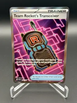 Team Rocket's Transceiver 263/217 ME: Ascended Heroes Pokemon TCG NM Pack Fresh - Image 1