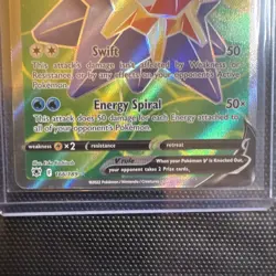 Pokemon Starmie v Holo Full Art Ultra Rare Card 166/189 Mint Condition - Image 4