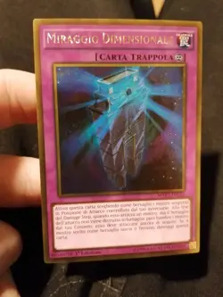 Yugioh Miraggio Dimensionale MVP1-ITG25 Rara Oro 1a Edizione Ita NM - Image 1