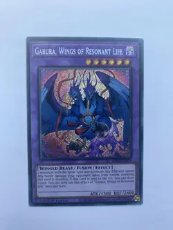 RA02-EN024 Garura, Wings of Resonant Life : Secret Rare : 1st Edition : YuGiOh - Image 1
