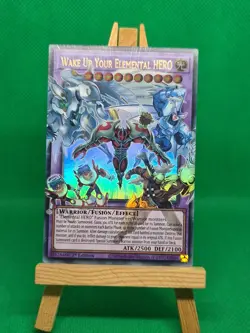 RA05-EN142 Wake Up Your Elemental HERO Extended Art - Ultra Rare YuGiOh - Image 1
