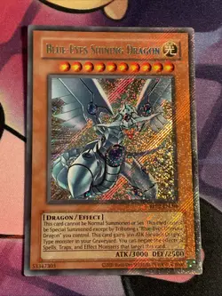 Yugioh - Blue-Eyes Shining Dragon RP02-EN096 - 2025 Reprint (2020 Date) - Image 1