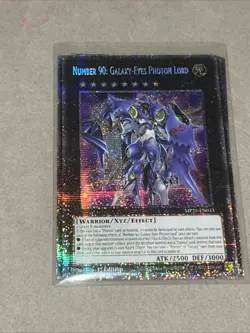 YUGIOH x1 MP25-EN033 NUMBER 90: GALAXY-EYES PHOTON LORD STARLIGHT RARE - Image 1
