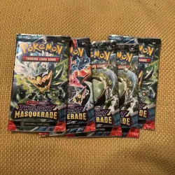 Pokemon Twilight Masquerade Sealed Booster Packs X5 - Image 1