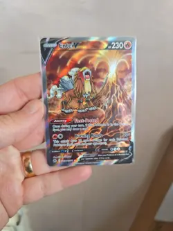 Entei V - GG36/GG70 - Pokemon Crown Zenith Galarian Gallery Ultra Rare NM - Image 3