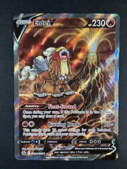 Entei V Crown Zenith Galarian Gallery Holo Ultra Rare Pokemon - GG36/GG70 NM/MT - Image 1