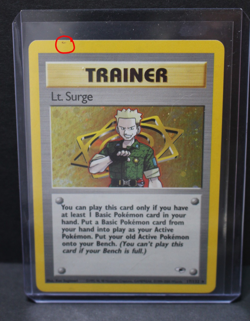Pokemon TCG Lt. Surge Trainer Card Gym Heroes Holo Rare 17/132 Holo+Extra Cards - Image 2