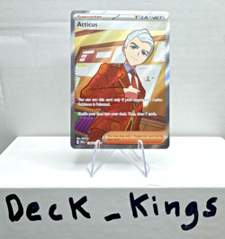 Atticus - 134/131 - Ultra Rare - Prismatic Evolutions - Pokemon Card - NM/M - Image 3