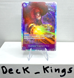 Eustass"Captain"Kid OP05-074 SR ONE PIECE Tcg Card Game NM PURPLE (Reprint) - Image 3