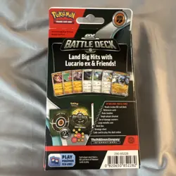 Pokemon TCG ex Battle Deck Lucario ex Starter Deck 60-Card English - Image 2