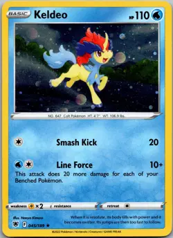 Keldeo - (Cosmos Holo) Holo Rare Miscellaneous Cards & Products 045/189 NM - Image 1