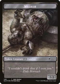 MTG Secret Lair The Walking Dead Walker Token #149 x1 Foil NM/M - Image 1