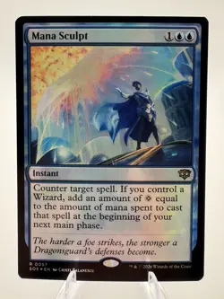 Mana Sculpt (Foil) 0057 (R) MTG Secrets of Strixhaven (SOS) - Image 1