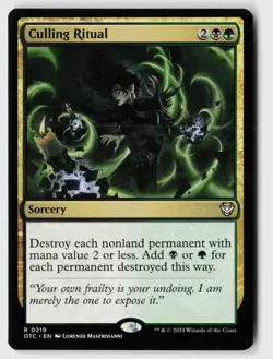 Culling Ritual #219 (NM) Thunder Junction OTC Magic MTG - Image 1